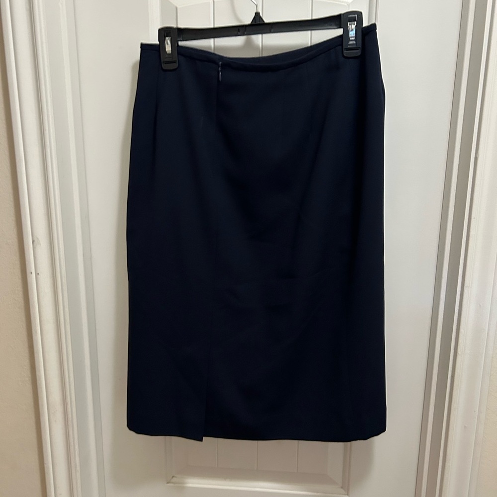 Liz Claiborne Navy Pencil Skirt